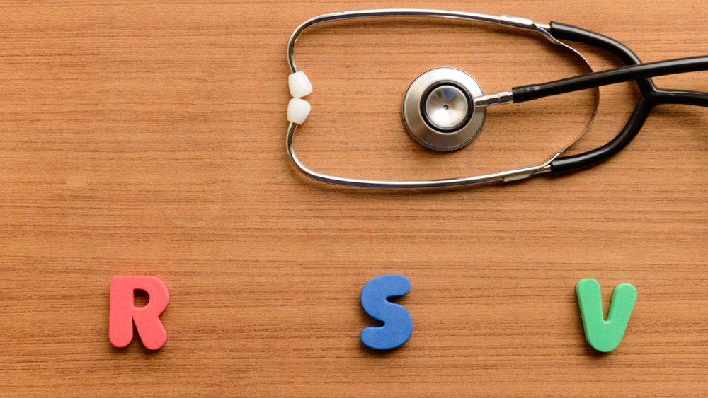stethoscope with the letters RSV