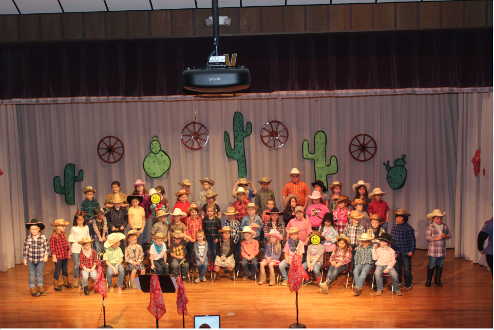 1st Grade Rodeo Music Program 